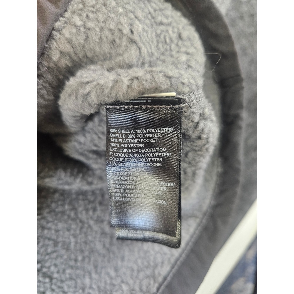 The North Face Gordon Lyons Quarter Zip Men XL Gray Sweater Knit Fleece Pullover - Picture 5 of 6